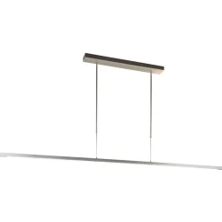 Aluminium LED hanglamp nikkel mat inclusief dimmer>Straluma Outlet
