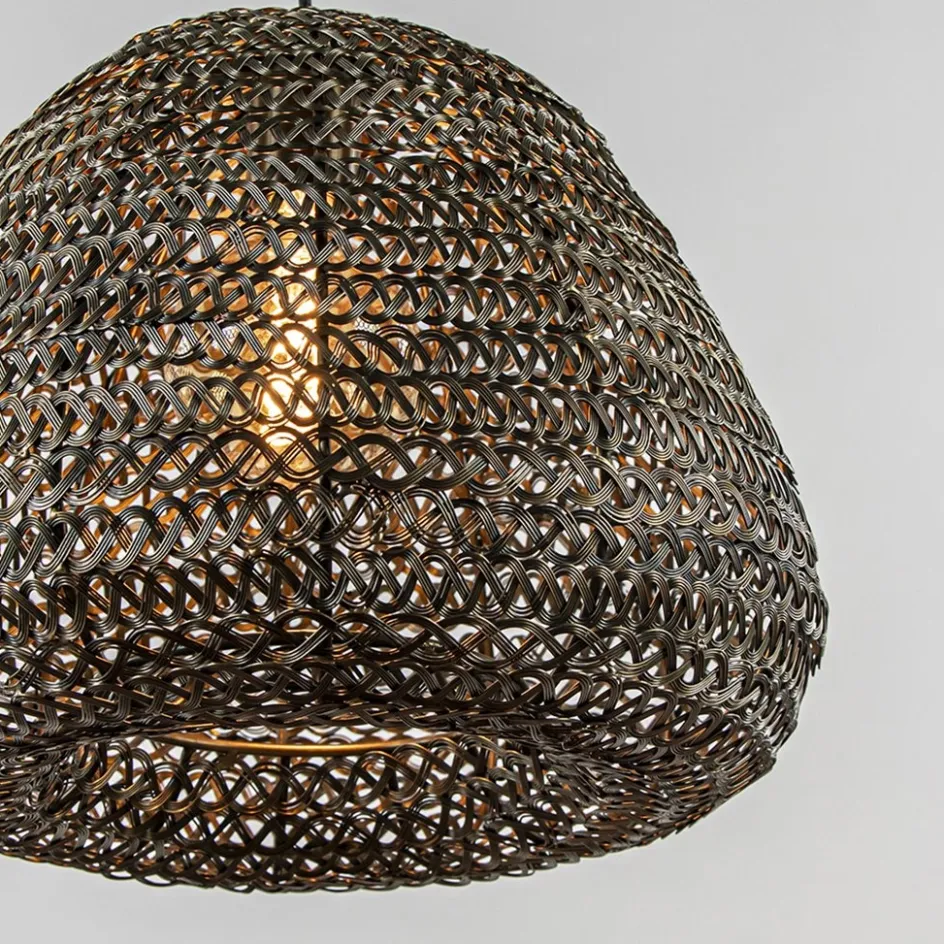 Antiek bronzen hanglamp Finou Light and Living>Straluma Clearance