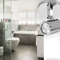 Badkamer spot Rain 1 lichts chroom><noscript><img width=