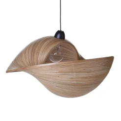 Bamboe hanglamp schelp 50 cm>Straluma Hot
