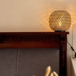 Bamboe tafellamp naturel met zwart></noscript>Straluma Clearance