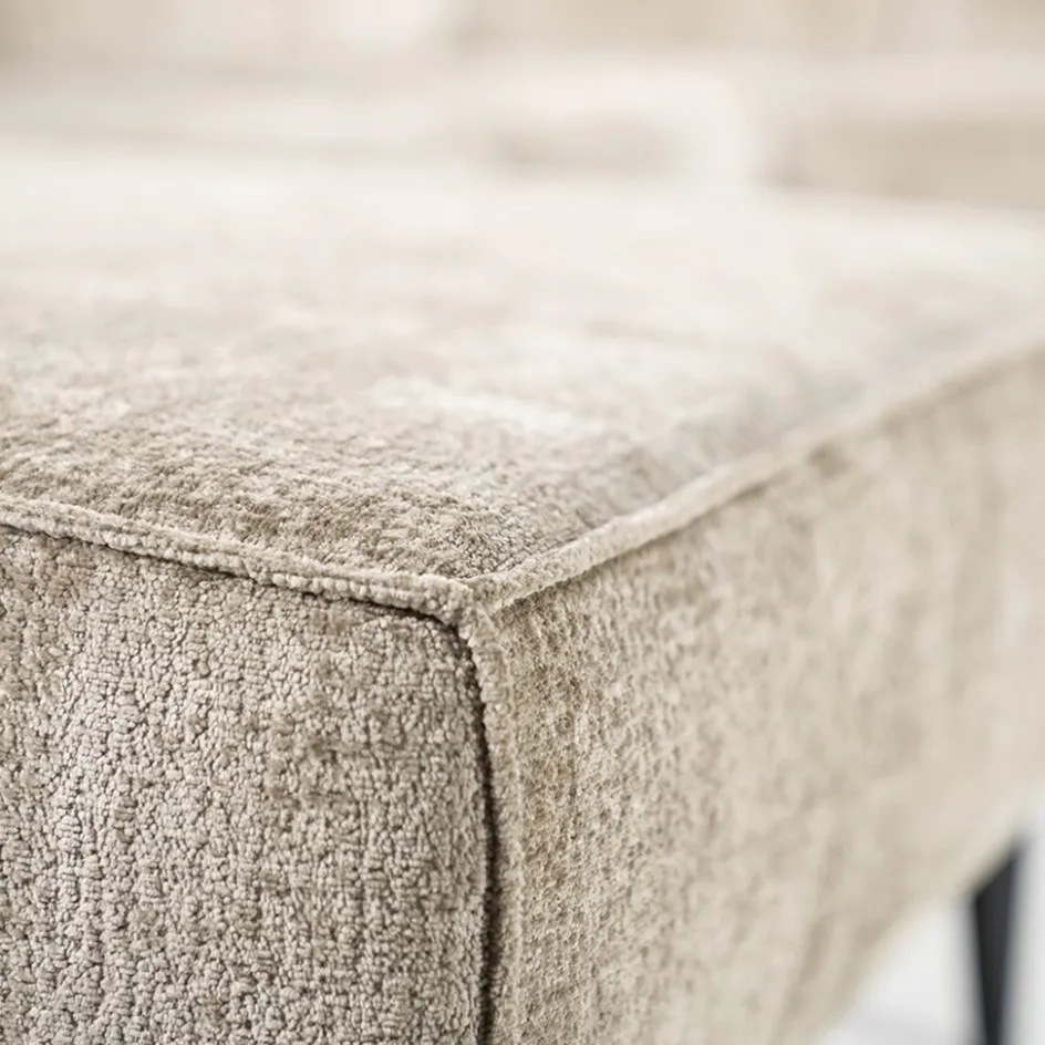 Bank Sef U-opstelling taupe>Straluma Hot