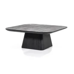 Bijzettafel Aron zwart 80x80 cm>Straluma Outlet