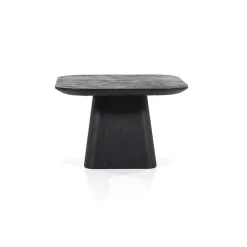 Bijzettafel Aron zwart 60x60 cm>Straluma Outlet