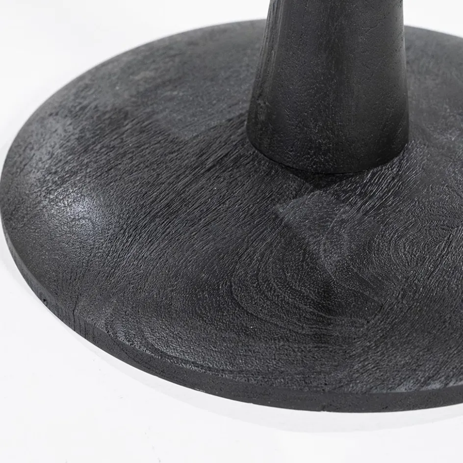 Bijzettafel Boogie L zwart Ø70 cm>Straluma Outlet