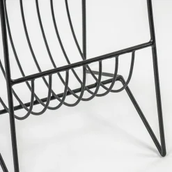 Bijzettafel mango hout met tijdschriftenrek><noscript><img width=