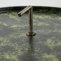 Bijzettafel Saphire groen met brons 45 cm><noscript><img width=