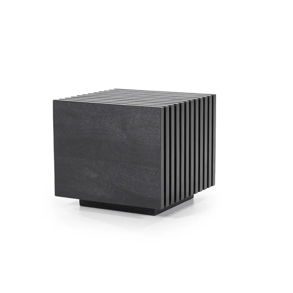 Bijzettafel Tom zwart hout>Straluma