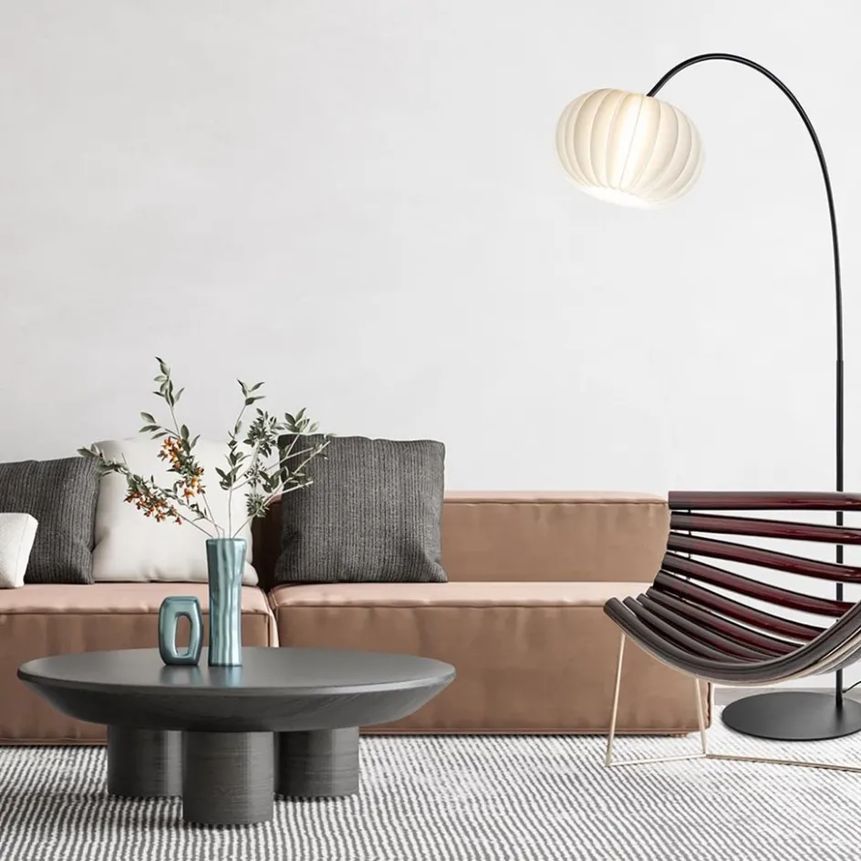 Booglamp Arena zwart/kap wit>Straluma Best