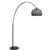 Boog-vloerlamp zwart exclusief kap>Straluma Hot