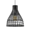 Botanische hanglamp Puerto rotan mat zwart>Straluma Best