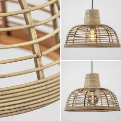 Botanische hanglamp rotan met mat zwart></noscript>Straluma Clearance