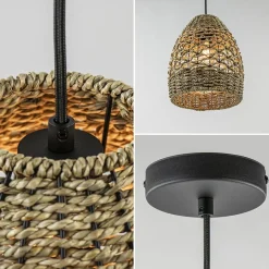 Botanische hanglamp touw 24 cm></noscript>Straluma Discount