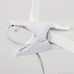 Buigbare klemlamp wit inclusief LED><noscript><img width=