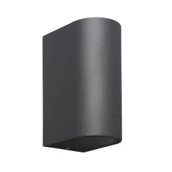 Buitenlamp afgerond up+down antra. IP54>Straluma Outlet