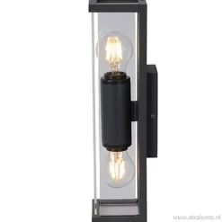 Buitenlamp 2L lantaarn antraciet IP54><noscript><img width=