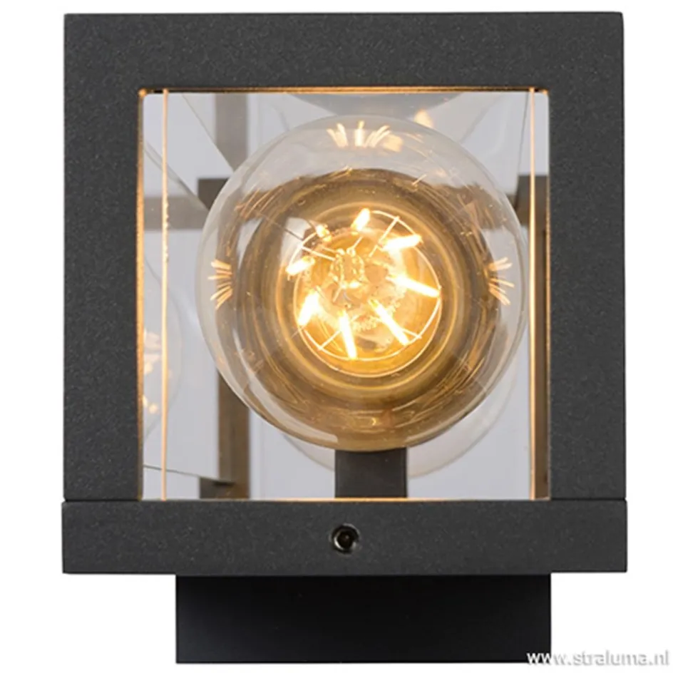 Buitenlamp 2L lantaarn antraciet IP54>Straluma Outlet