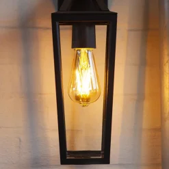 Buitenlamp lantaarn zwart IP44><noscript><img width=