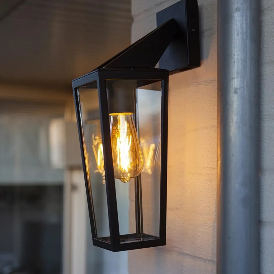 Buitenlamp lantaarn zwart IP44>Straluma Outlet