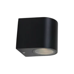 Buitenlamp Logan afgerond zwart IP44>Straluma New