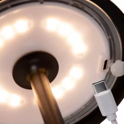 Buitenlamp op batterij zwart IP54></noscript>Straluma Hot