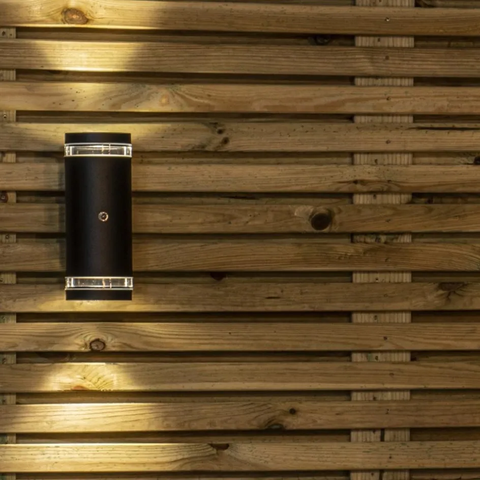 Buitenlamp Panay zwart+schemersensor>Straluma Best