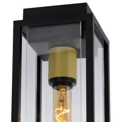 Buitenlamp plafond zwart met goud IP54></noscript>Straluma