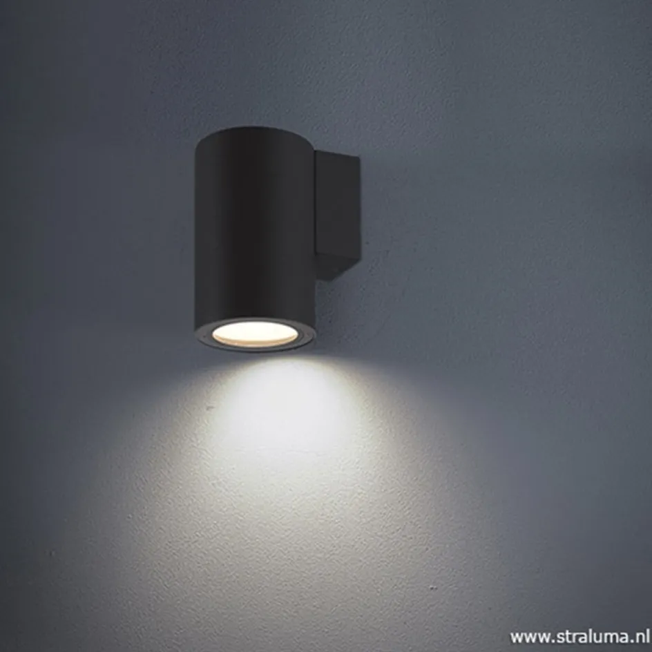 Buitenlamp Volcano wand grafiet IP65>Straluma Clearance