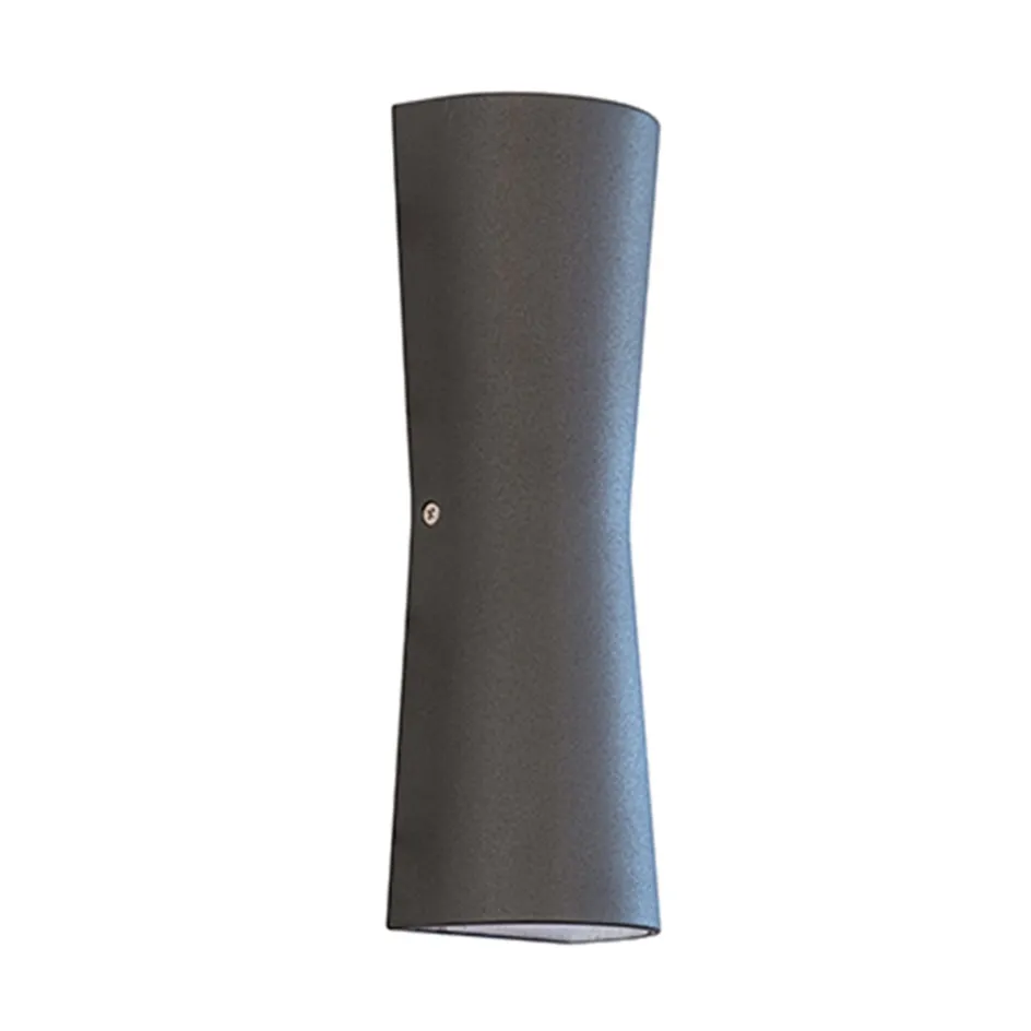 Buitenlamp wand antraciet up+down IP54>Straluma Outlet