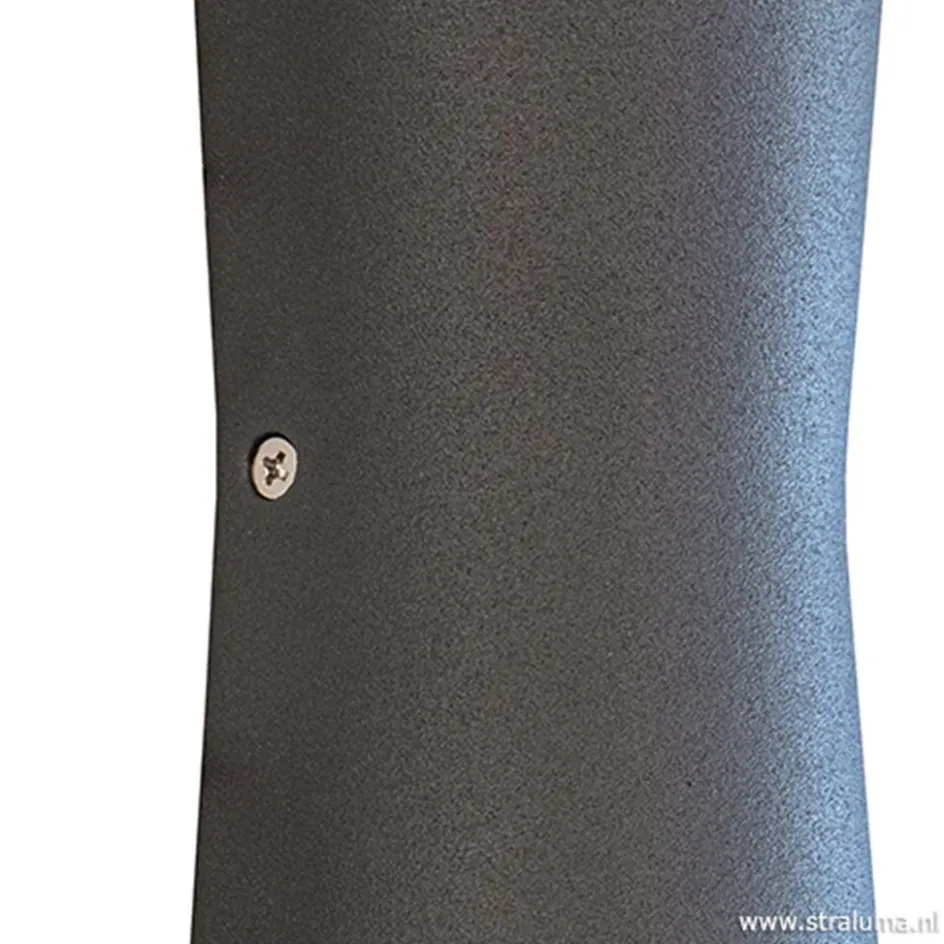 Buitenlamp wand antraciet up+down IP54>Straluma Outlet