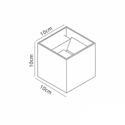 Buitenlamp wand bruin up+down IP54></noscript>Straluma Best