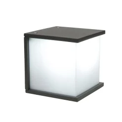 Buitenlamp wand kubus IP44 donker grijs>Straluma Hot