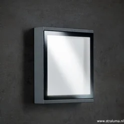 Buitenlamp wand rechthoek antraciet IP54><noscript><img width=
