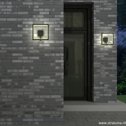 Buitenlamp-wandlamp antraciet frame IP65><noscript><img width=