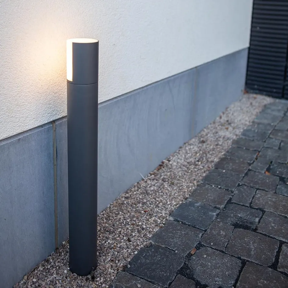 Buitenpaal grijs cilinder draaibaar IP54>Straluma Outlet