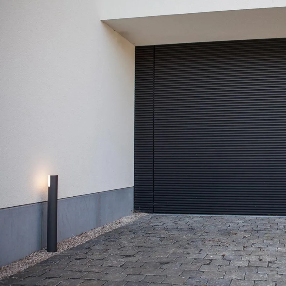 Buitenpaal grijs cilinder draaibaar IP54>Straluma Outlet