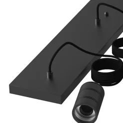 Calex multipendel plafondbalk 5-lichts E27 pendels zwart><noscript><img width=