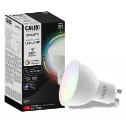 Calex Smart Home GU10 LED lichtbron 4.9W RGBW>Straluma New
