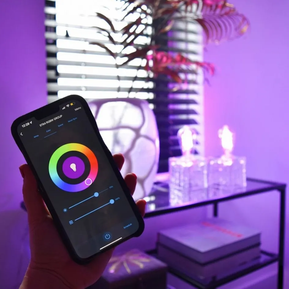 Calex Smart Rustiek ST64 Helder Flex Filament>Straluma Best