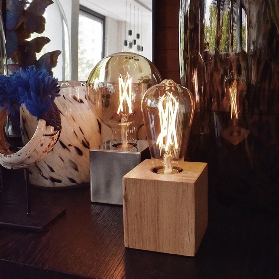 Calex tafelarmatuur hout>Straluma Discount