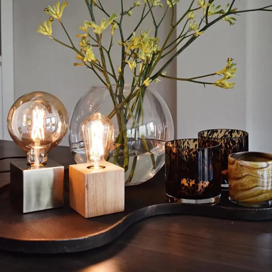 Calex tafelarmatuur hout>Straluma Discount