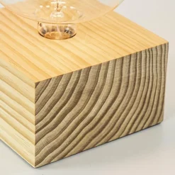 Calex tafellamp Wood FSC vierkant><noscript><img width=