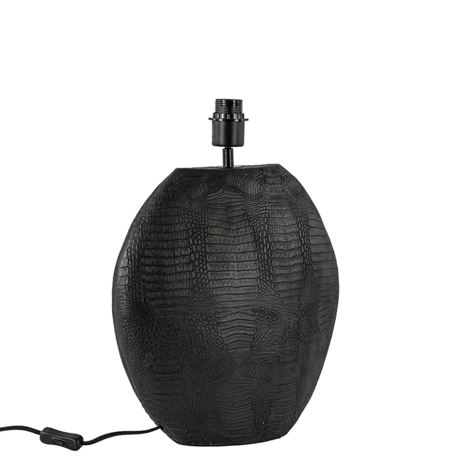 Chique lampvoet Skeld mat zwart exclusief kap>Straluma Online