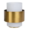 Cilinder tafellamp mat goud mat opaal glas>Straluma Sale