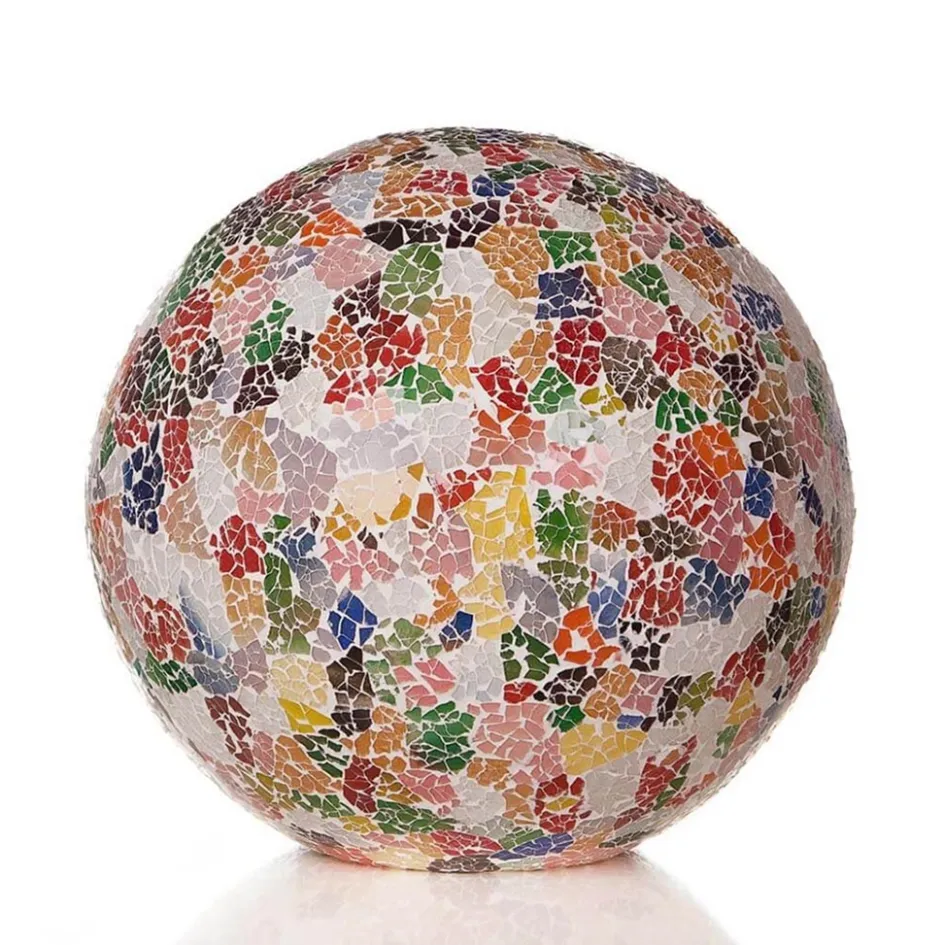 Decoratieve tafellamp gekleurd glas bol>Straluma Clearance