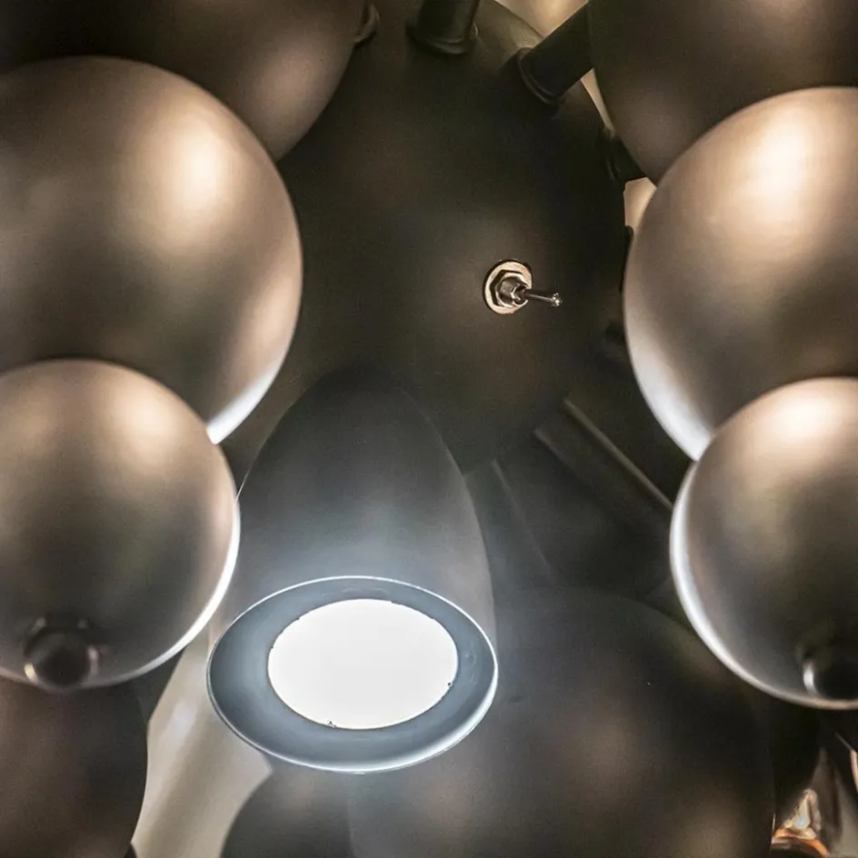 Design hanglamp Blow ovaal industrial dark>Straluma