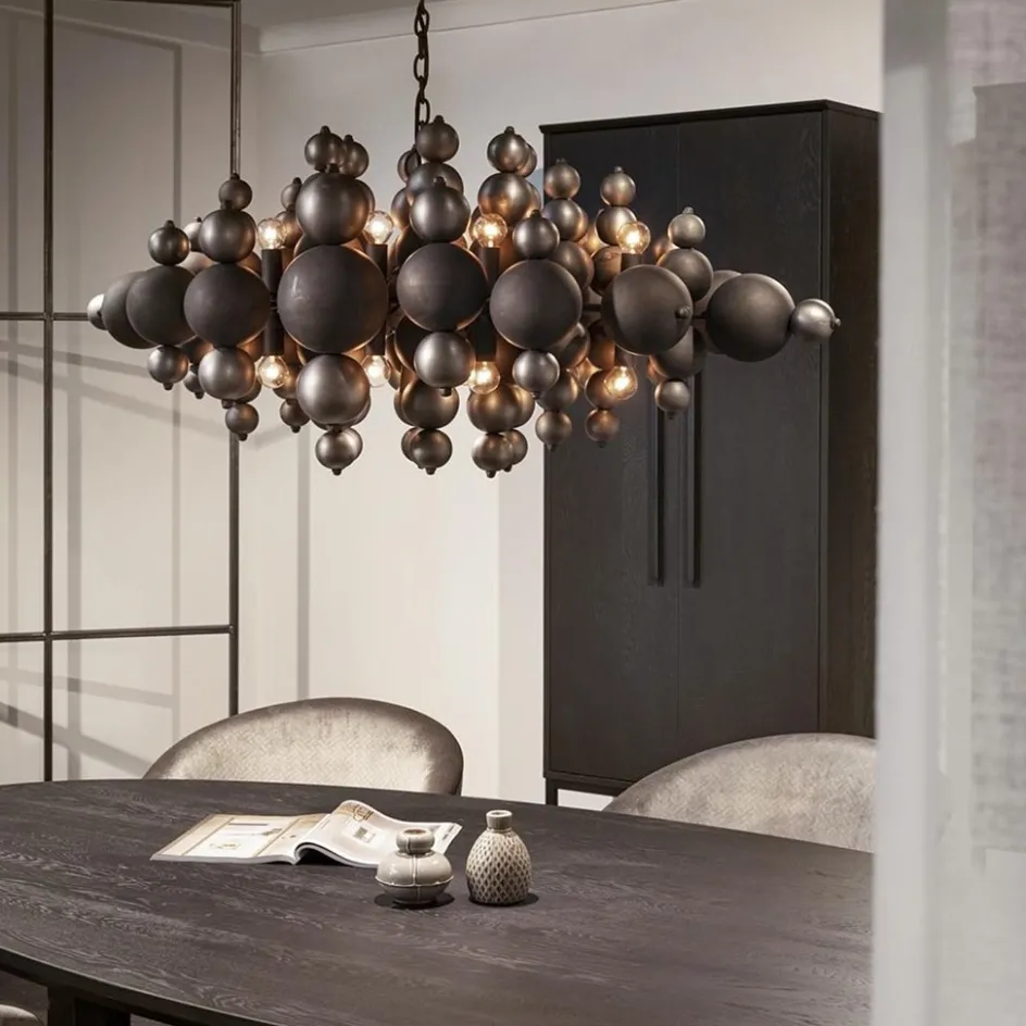Design hanglamp Blow ovaal industrial dark>Straluma
