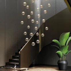 Design hanglamp Kelly cluster LED champagne></noscript>Straluma New