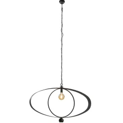 Design hanglamp textured black ovaal>Straluma New