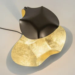 Design LED Tafellamp brons met goldleaf></noscript>Straluma Discount